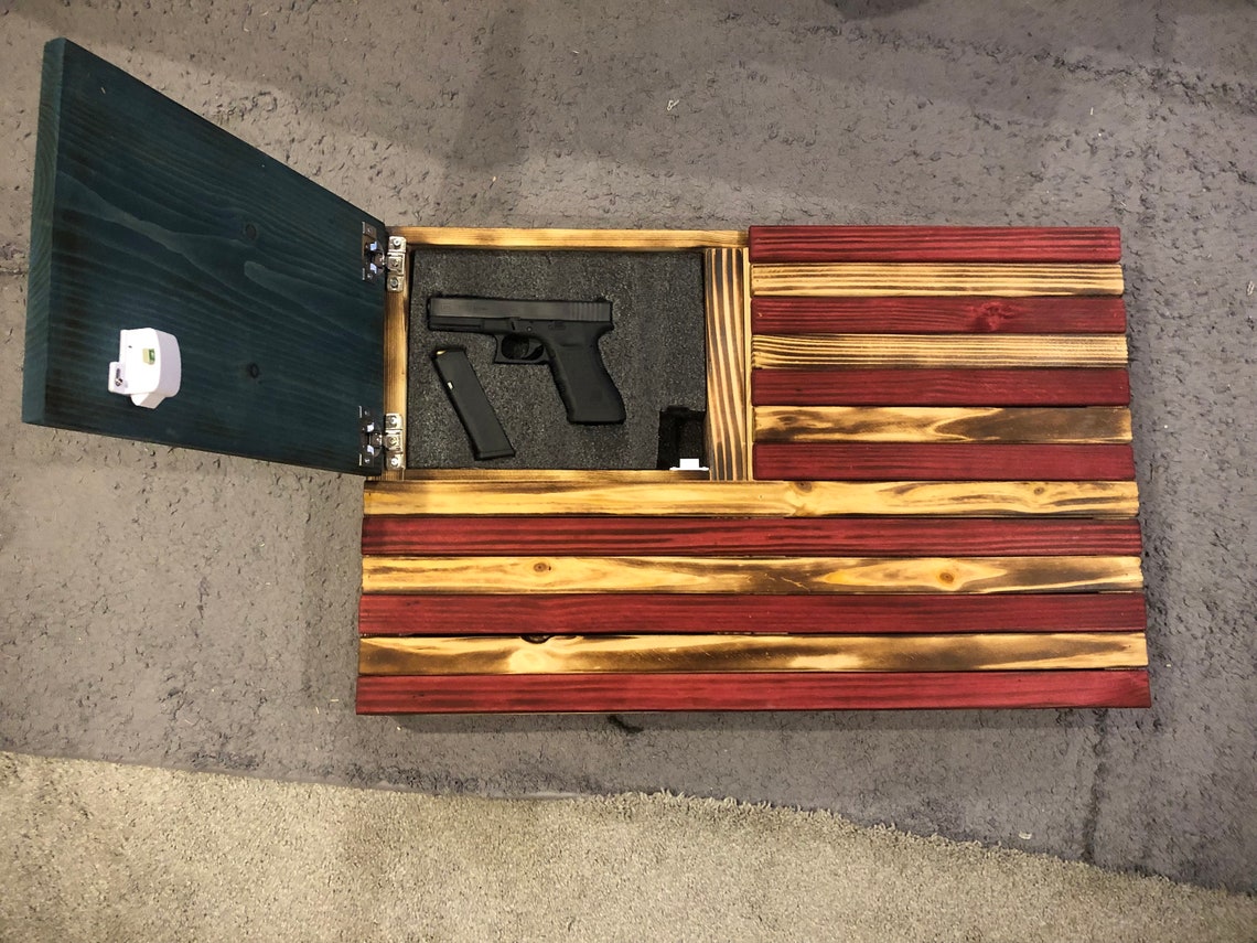 American flag gun case Etsy