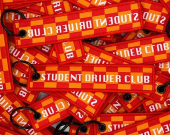 GO GO - Student Driver Jet Tag Keychain
