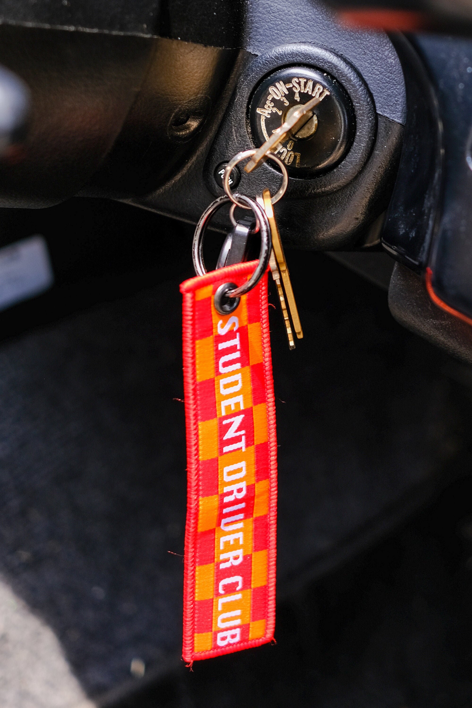 Student Driver Key Tag GO GO - Student Driver Jet Tag Keychain - Etsy