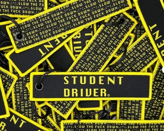 Student Driver - Reverse Keytag