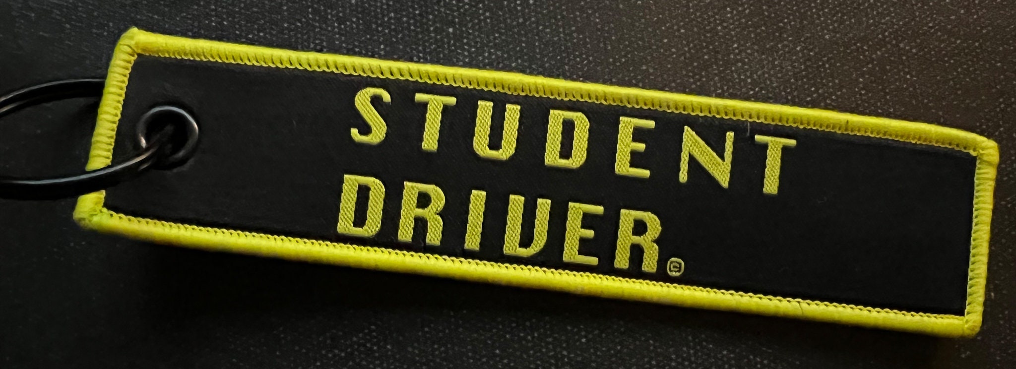 Student Driver Key Tag Student Driver Reverse Keytag - Etsy