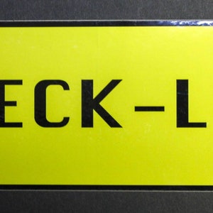 Wreck-Less Bumper Sticker