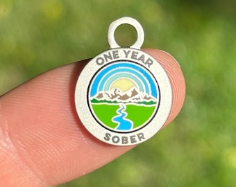 One Year Sober sobriety token