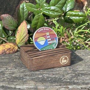 One Day Sober sobriety coin Coin, display, stand