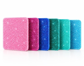 Acrylic glass | 3 mm GS acrylic sheet for laser cutting and laser engraving | Glitter | in various colors | for laser projects