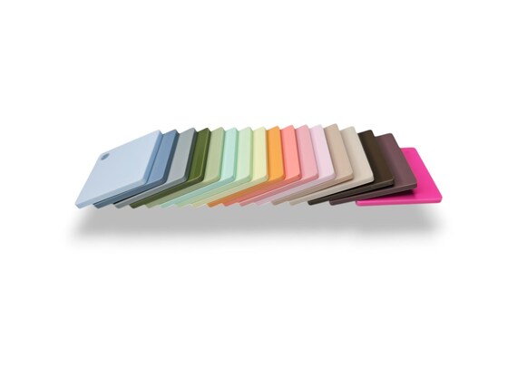 Gegossene 3 mm Acrylplatte in 17 verschiedenen Pastellfarben für Lasercut und Lasergravur