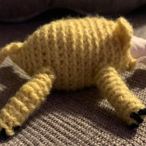 Crochet Creature with Mink Skull image 3