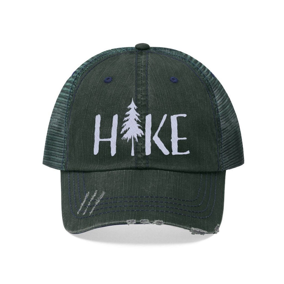 HIKE Hiking Hat Hiking Trucker Hat Outdoors Cap Etsy