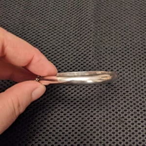 925 Silver Bangle with Chain