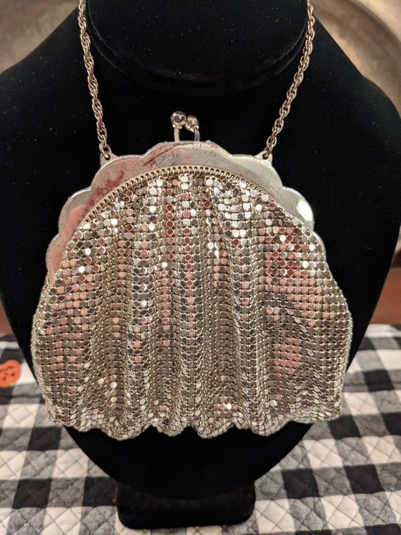 Whiting and Davis - Hand Bag - Silver Mesh - 1920s - image 3