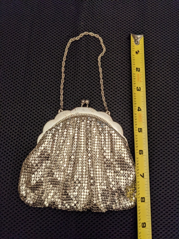 Whiting and Davis - Hand Bag - Silver Mesh - 1920s - image 4