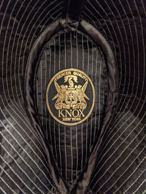 1960s Knox New York Premier Fedora Gentlemens Hat Gem