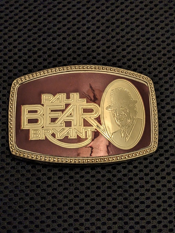 Paul Bear Bryant Belt Buckle