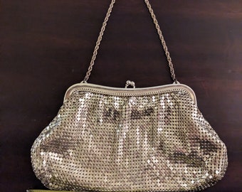 Vintage Whiting and Davis Purse Handbag