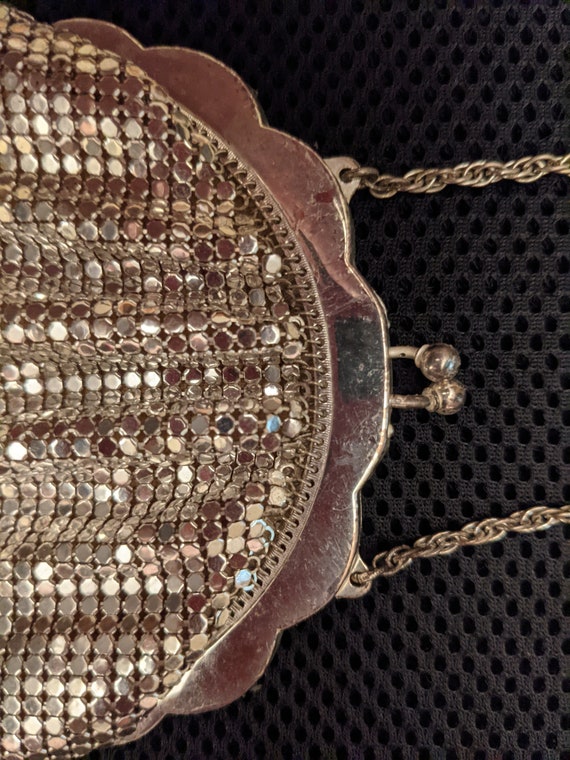 Whiting and Davis - Hand Bag - Silver Mesh - 1920s - image 6