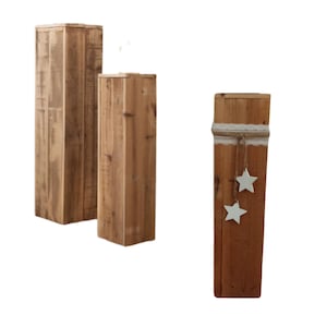 Wooden columns with and without decoration, lantern column made of wood for indoors and outdoors, columns, decorative wooden columns handmade,