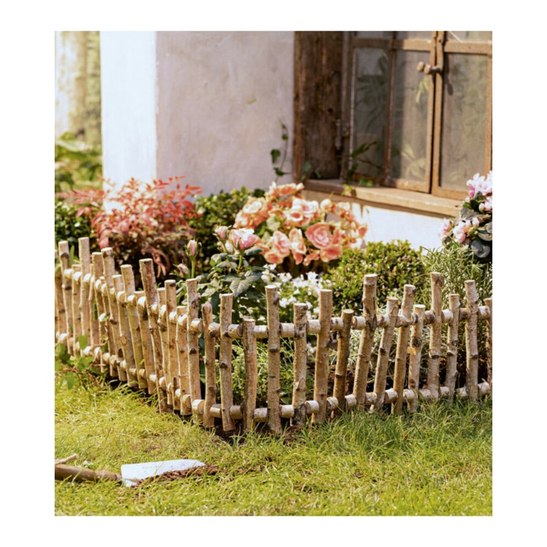 Bed Border for Garden Bed Border Wooden Bed Border Flower Etsy