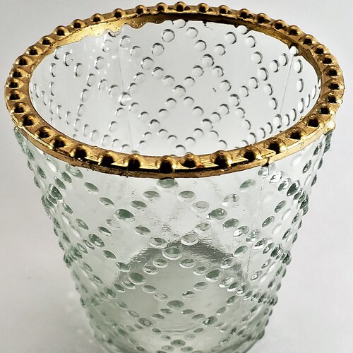 Set of Three Metal Votive Candle Candle Holders Etsy