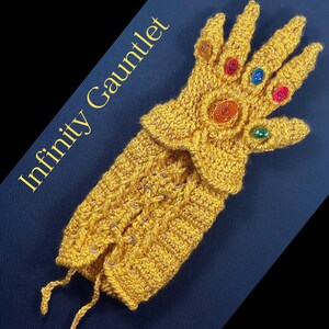 Infinity Gauntlet - Crochet Pattern