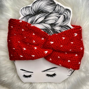 Simple Speckle Headband -  Knit Pattern