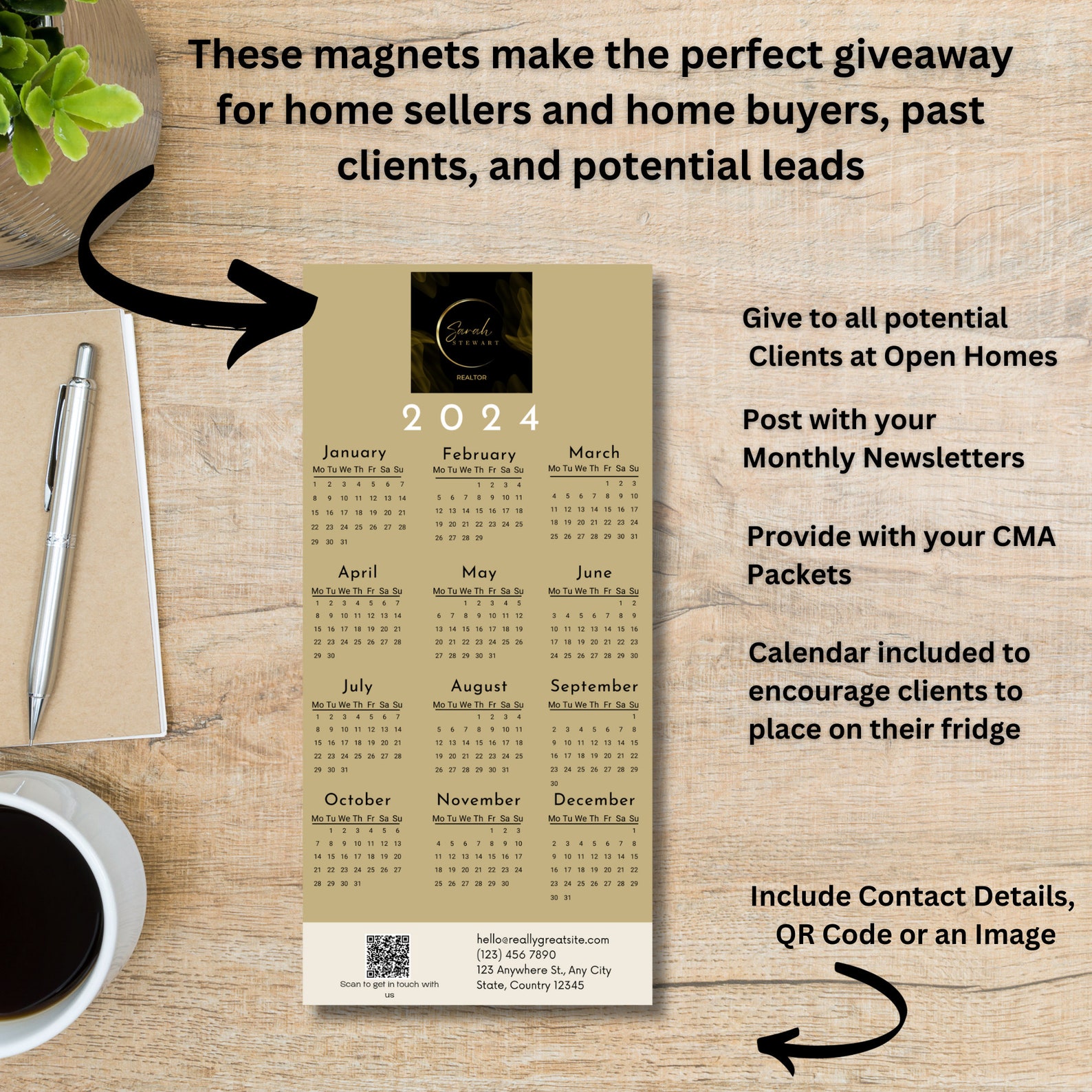 2024 Real Estate Marketing Calendar for Real Estate Agents