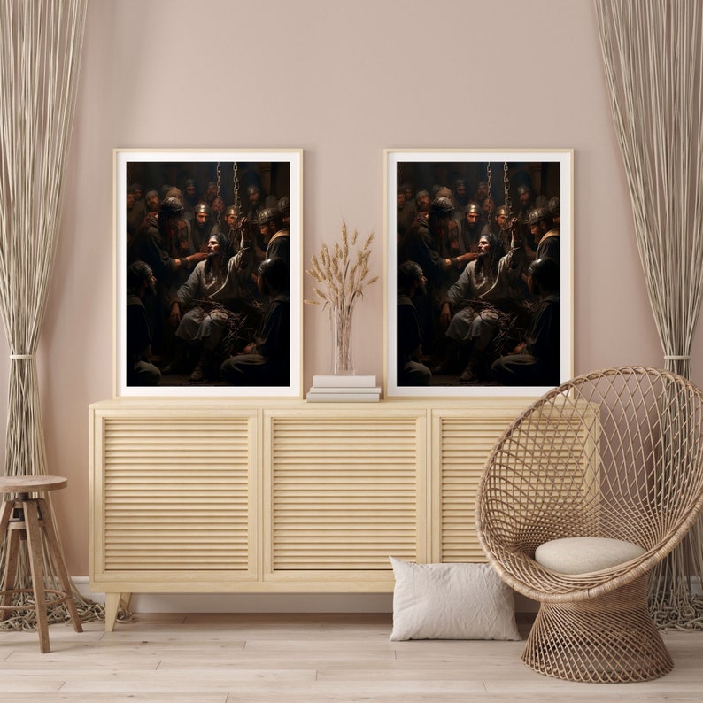 Give Me Jesus Christ Crucified Upside Down Cross Crown of Thorns Born Again Daughter of God