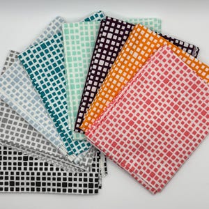 Art Gallery Fabrics - Squared 2 Elements - 8 Fat Quarters