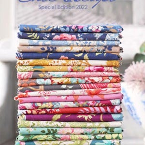 Tilda Fabrics - The Chic Escape Collection  - 20 Fat Quarters