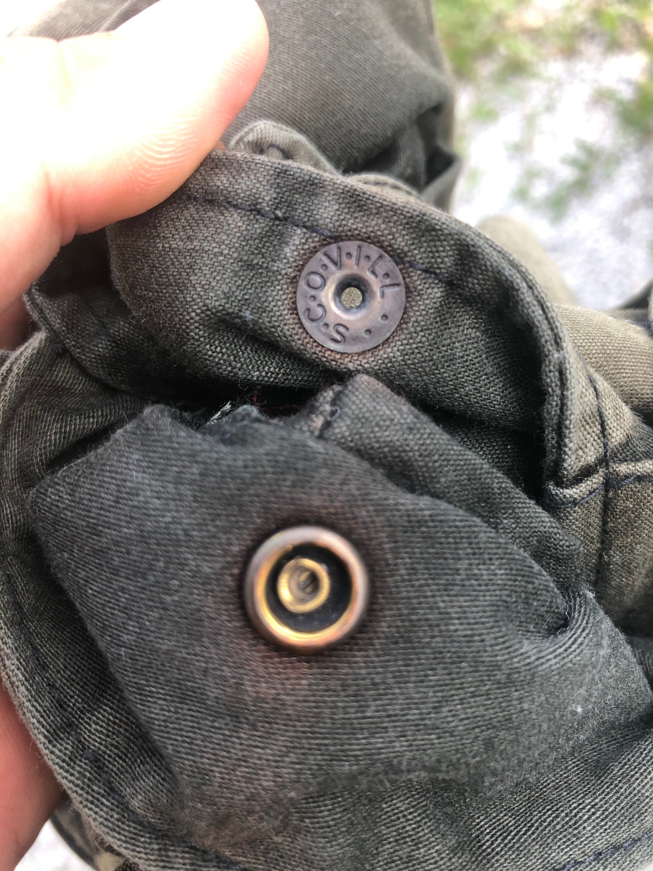 Civilian goods 00'S double knee ripstop military cargo pants men's w34 /eaa421662