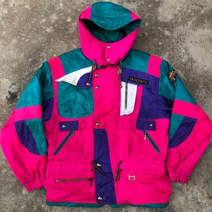 Vintage Descente Competition Ski Jacket Multicolor