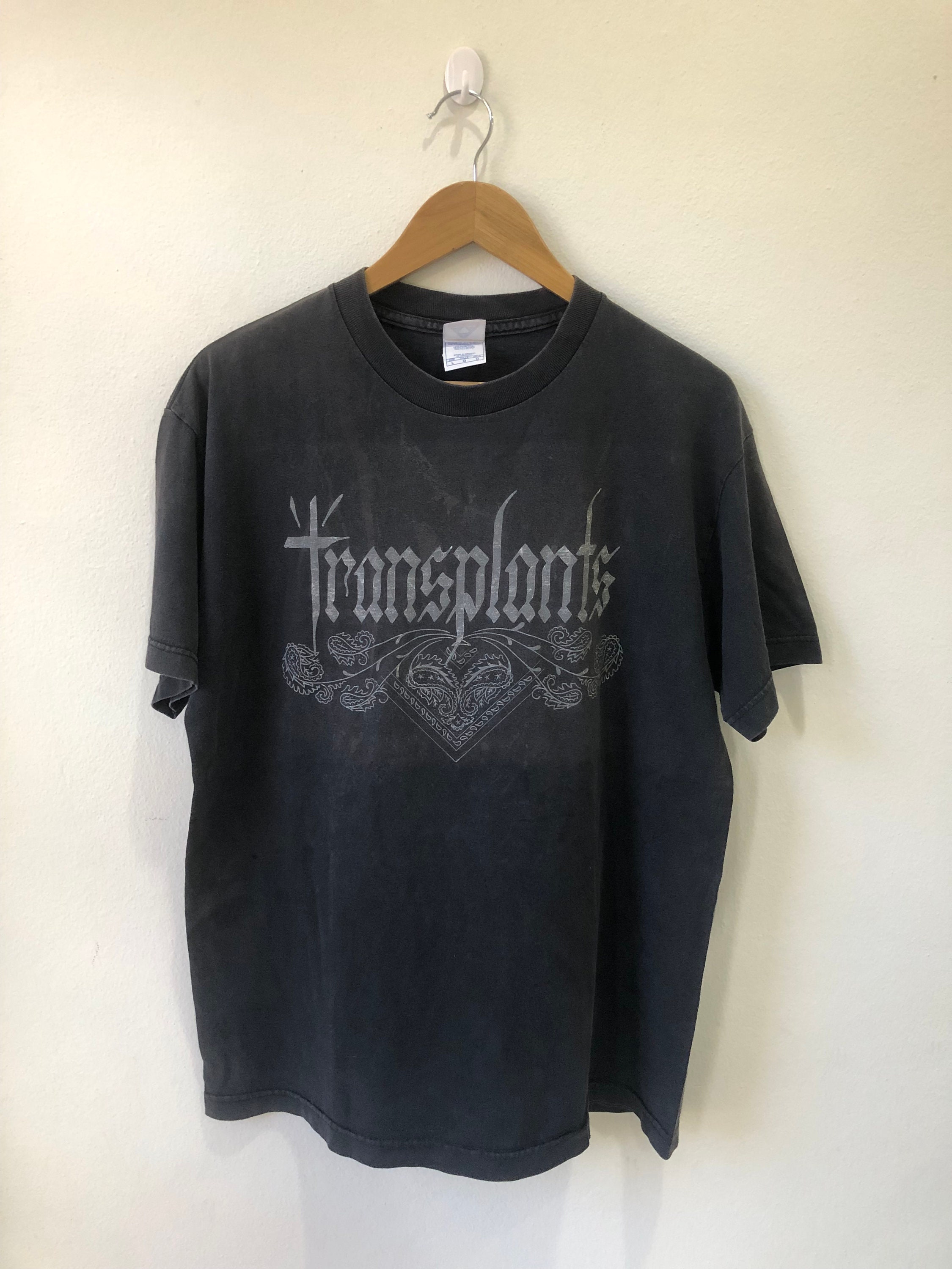TRANSPLANTS プリントTシャツ Lサイズ ブラック Vintage the Transplants Rock Band Tees - Etsy