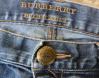 Authentic Burberry London Blue Label Skinny Jeans (W28) - Etsy