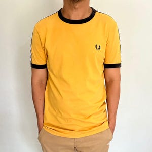 Fred Perry Yellow - Etsy
