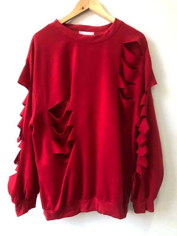 ACDC RAG Seditionaries Red Sweater