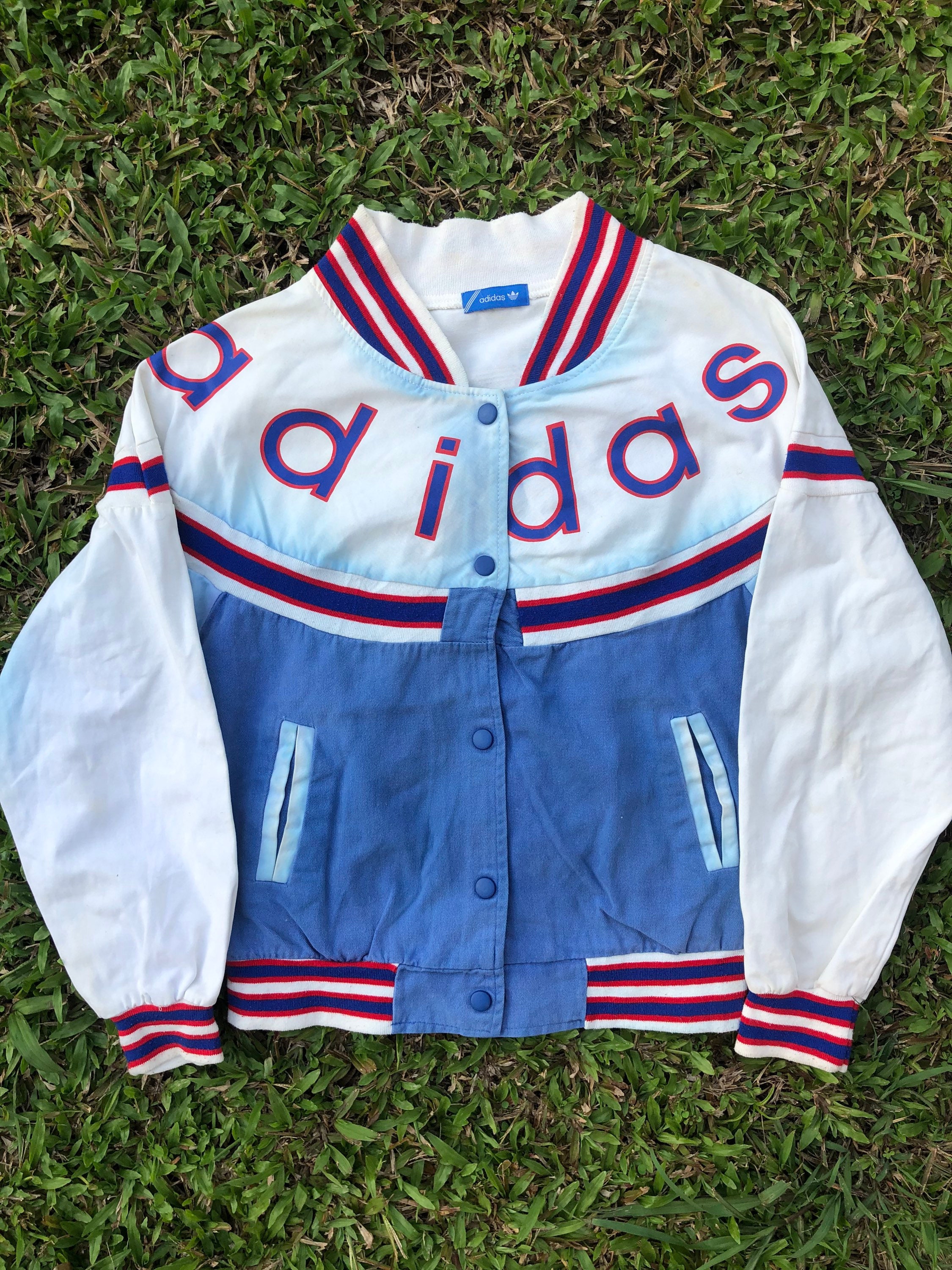 Adidas Varsity Jacket /baseball / Thrift Clothing size - Denmark