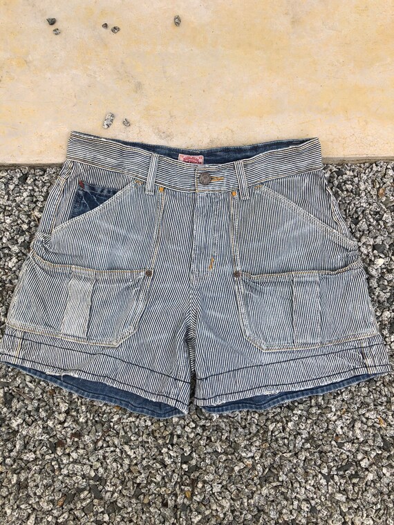 Union denim cheap cargo shorts