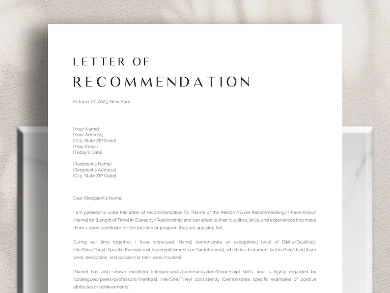 Letter Of Recommendation Template Word Pages Professional letter-of-recommendation-template-word-pages-professional