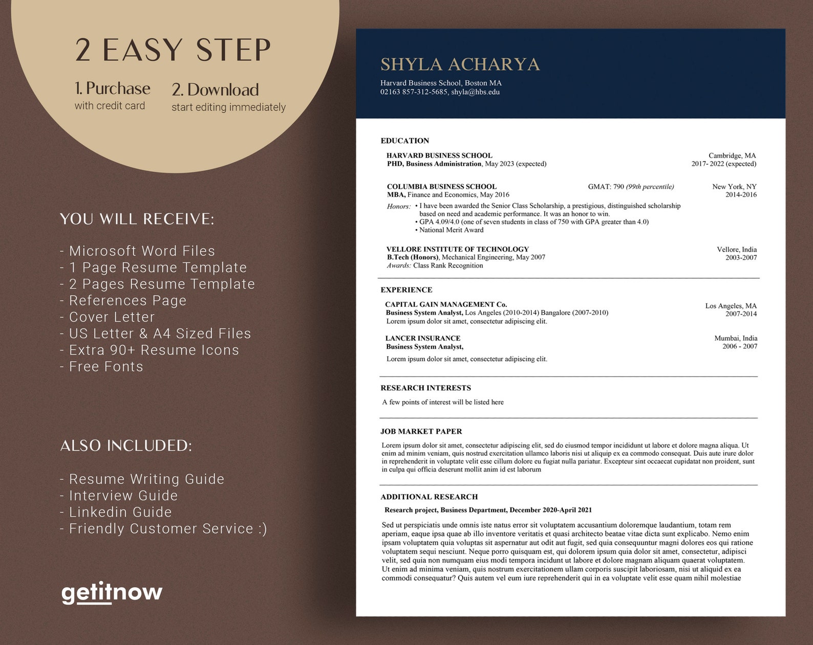 harvard-resume-template-word-pdf-harvard-business-school-etsy-india