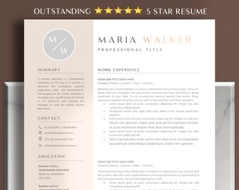Professional Cv Template Google Docs, Microsoft Word Resume Template Word, Pink Cv Design, Curriculum Vitae Format, Modern Resume Feminine