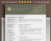Human Resources Resume Template, CEO Resume Template, Google Docs Resume Template, Executive Resume Word, Modern Resume, Professional Resume