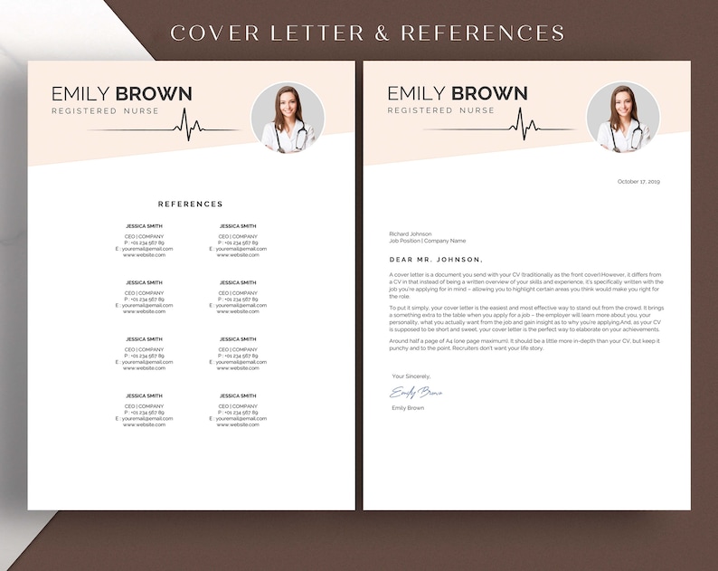 Verpleegkundige CV, Verpleegkundige CV Sjabloon, CV voor Rn, Cv Sjabloon Medisch, Geregistreerd Nurse Practitioner CV, Cv Verpleegkundige, Medisch Assistent afbeelding 4