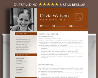 Executive Cv Template Google Docs | Modern C-niveau CV-sjabloon voor Word | CEO Cv | Directeur Cv Sjabloon 2023 | Cv van de docent