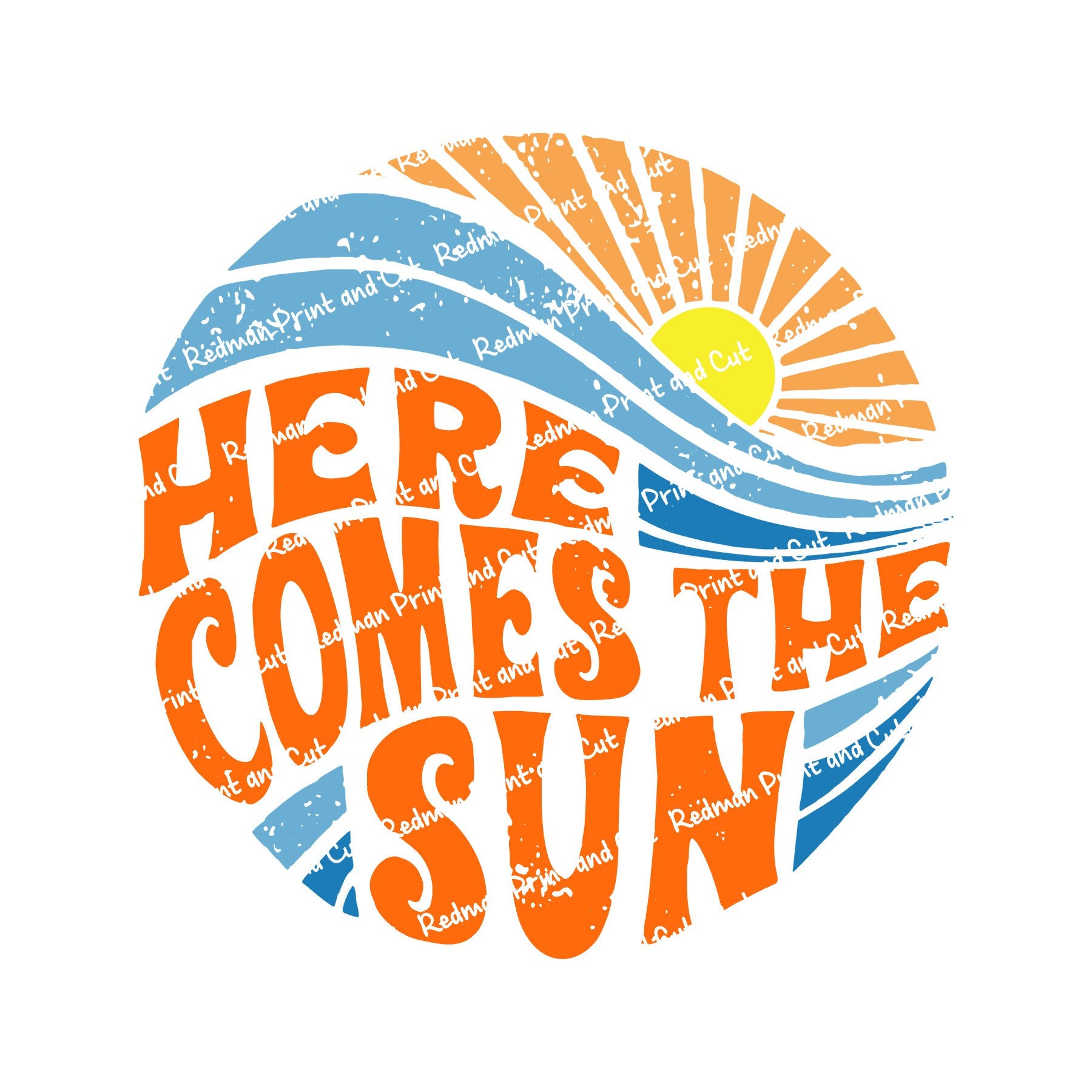Here Comes the Sun SVG PNG JPG for print cut sublimation Etsy Here Comes the Sun SVG PNG JPG for print cut sublimation Etsy