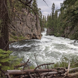 Fotografie Pacific Northwest - Benham Falls