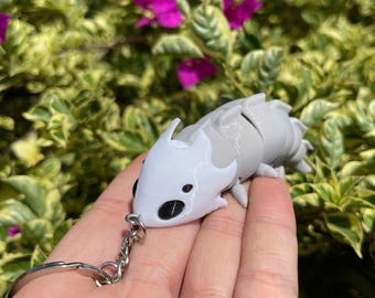 The Bell Beast Keychain,3D Print Keychain,Silksong Fan Gift,Cute Gamer Gift