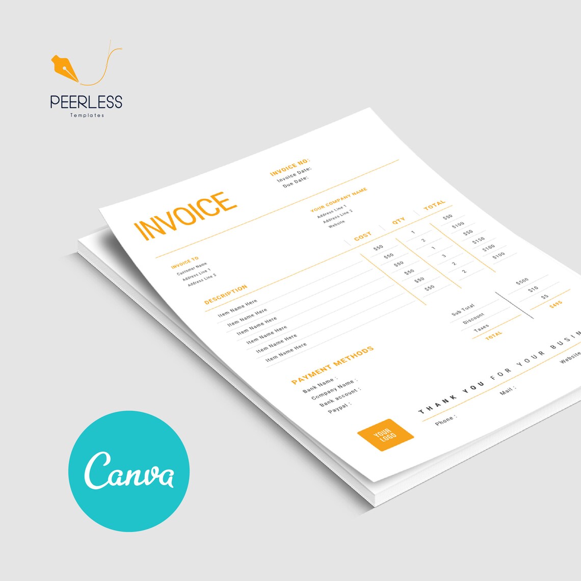 canva-printable-receipt-service-payment-receipt-order-form-etsy
