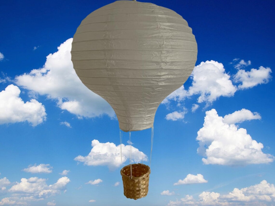 Hot Air Balloon ceiling light shade Etsy