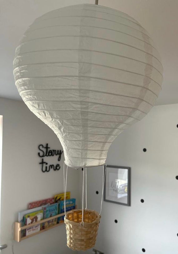 Hot Air Balloon ceiling light shade Etsy