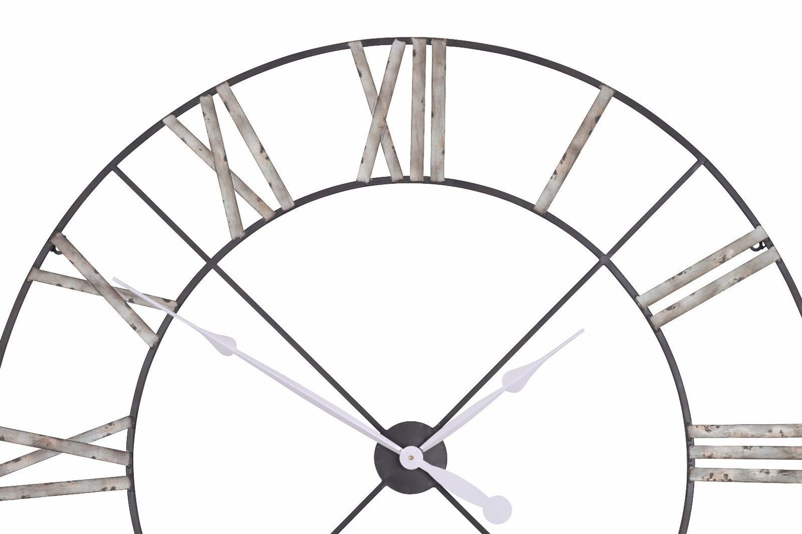 Extra Large 110cm Vintage Style Metal Wall Clock Etsy UK
