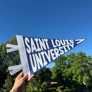 Pennant Flag Custom School Banner - High School, College & Elementary Felt Pennant Flag Decoration